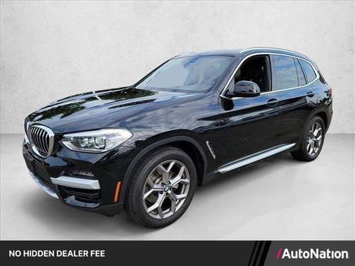 Jet Black 2020 BMW X3 sDrive30i