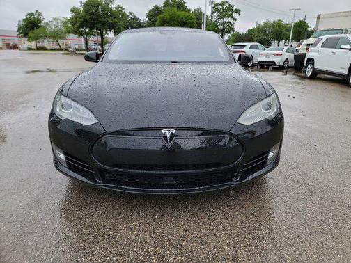 Solid Black 2016 Tesla Model S 90D