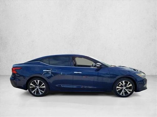 Deep Blue Pearl 2017 Nissan Maxima 3.5 SL