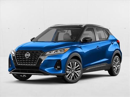 Electric Blue Metallic/Super Black 2023 Nissan Kicks SR