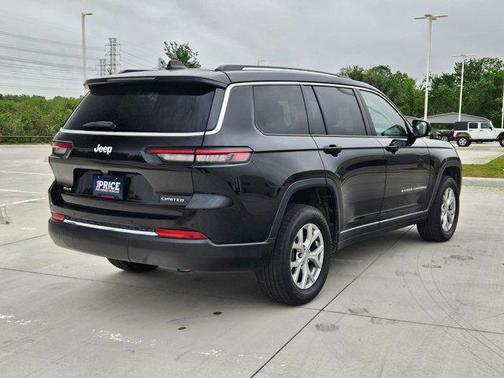 Diamond Black Crystal Pearlcoat 2023 Jeep Grand Cherokee L Limited