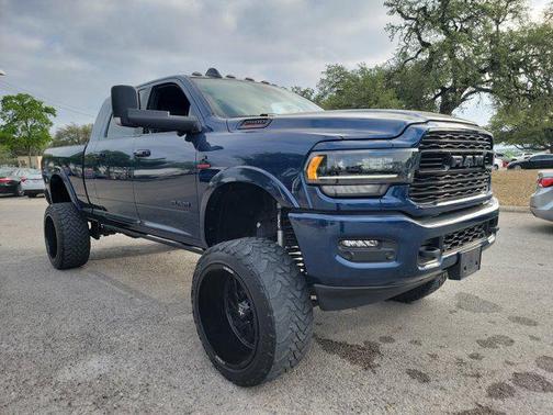 Patriot Blue Pearlcoat 2022 RAM 2500 Limited Mega Cab 4x4 6'4' Box