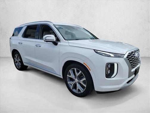 Hyper White 2021 Hyundai PALISADE Limited