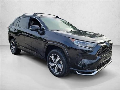 Midnight Black Metallic 2021 Toyota RAV4 Prime SE