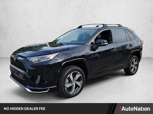 Midnight Black Metallic 2021 Toyota RAV4 Prime SE