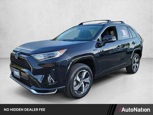 Midnight Black Metallic 2021 Toyota RAV4 Prime SE