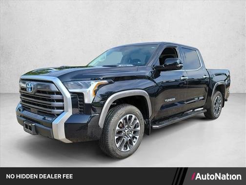 Midnight Black Metallic 2024 Toyota Tundra Hybrid Limited
