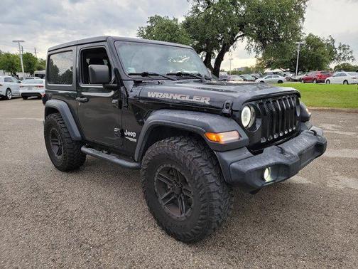 Black Clearcoat 2020 Jeep Wrangler Sport S