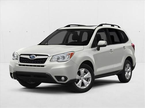 Satin White Pearl 2014 Subaru Forester 2.5i Premium