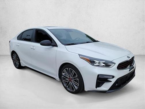 Snow White Pearl 2021 Kia Forte GT