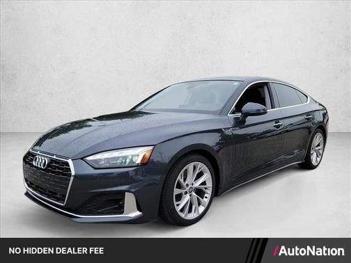 Manhattan Gray Metallic 2021 Audi A5 Sportback Premium Plus