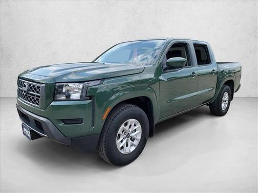 Tactical Green Metallic 2024 Nissan Frontier SV