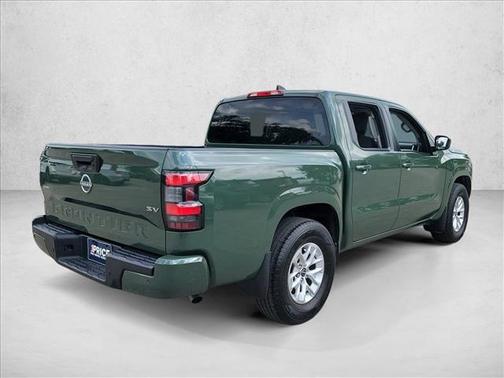Tactical Green Metallic 2024 Nissan Frontier SV