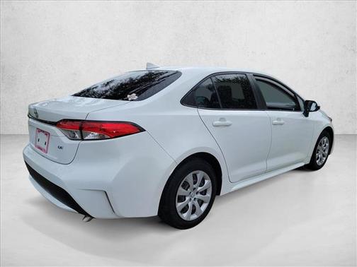 White 2022 Toyota Corolla LE