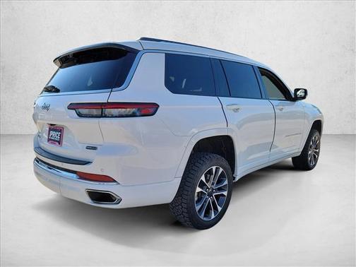 Bright White Clearcoat 2021 Jeep Grand Cherokee L Overland