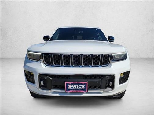 Bright White Clearcoat 2021 Jeep Grand Cherokee L Overland