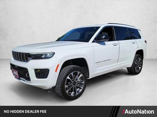 Bright White Clearcoat 2021 Jeep Grand Cherokee L Overland