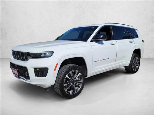 Bright White Clearcoat 2021 Jeep Grand Cherokee L Overland