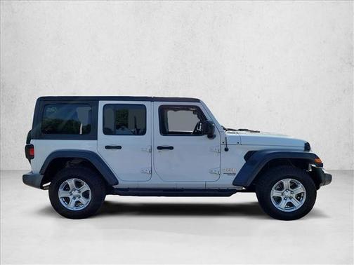 Bright White Clearcoat 2019 Jeep Wrangler Unlimited Sport