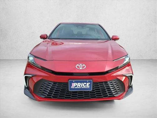 Supersonic Red 2025 Toyota Camry SE