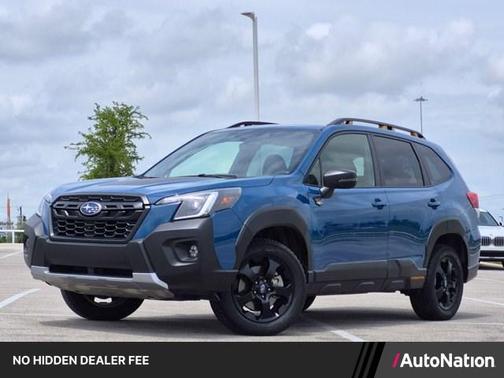 Geyser Blue 2023 Subaru Forester Wilderness