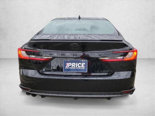 Midnight Black Metal 2025 Toyota Camry SE