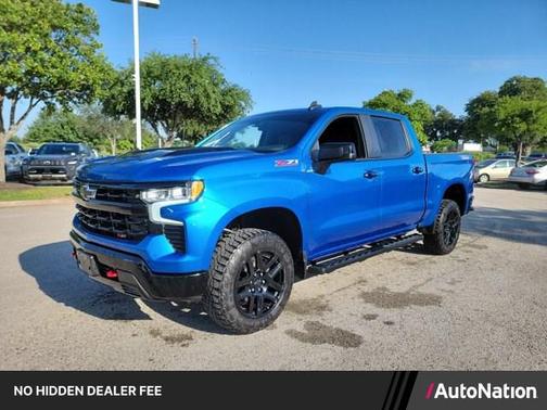 Glacier Blue Metallic 2023 Chevrolet Silverado 1500 LT Trail Boss
