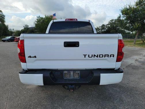 Super White 2019 Toyota Tundra TRD Pro 5.7L V8