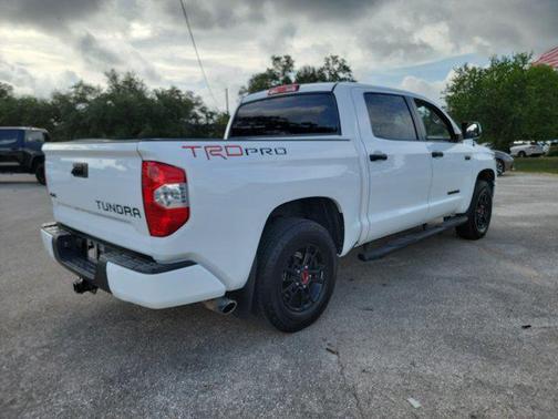 Super White 2019 Toyota Tundra TRD Pro 5.7L V8