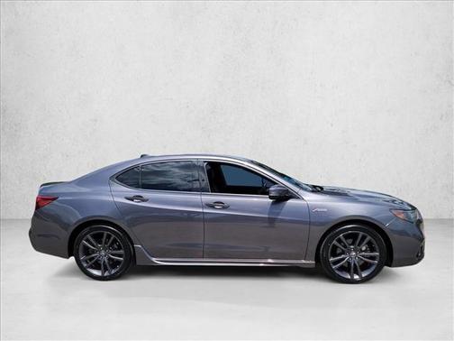 Modern Steel Metallic 2019 Acura TLX Technology