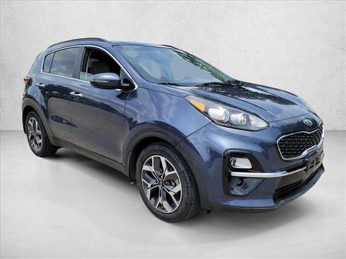 Pacific Blue 2021 Kia Sportage EX