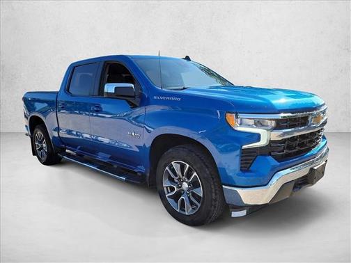 Glacier Blue Metallic 2022 Chevrolet Silverado 1500 LT