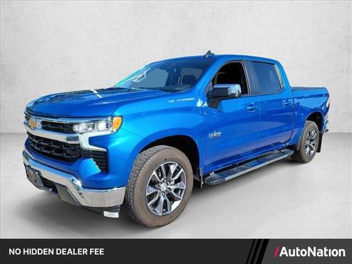 Glacier Blue Metallic 2022 Chevrolet Silverado 1500 LT