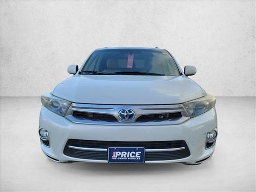 Blizzard Pearl 2013 Toyota Highlander Hybrid Limited