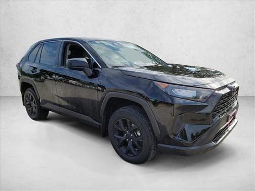 Midnight Black Metallic 2022 Toyota RAV4 LE