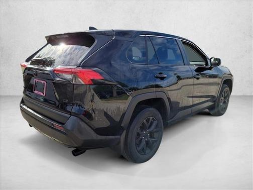 Midnight Black Metallic 2022 Toyota RAV4 LE