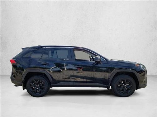 Midnight Black Metallic 2022 Toyota RAV4 LE