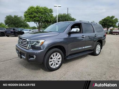 Magnetic Gray Metallic 2020 Toyota Sequoia Platinum