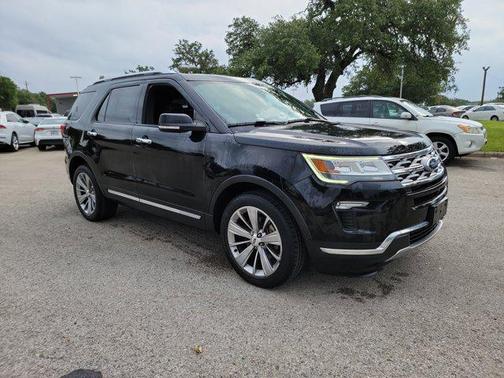 Shadow Black 2018 Ford Explorer Limited