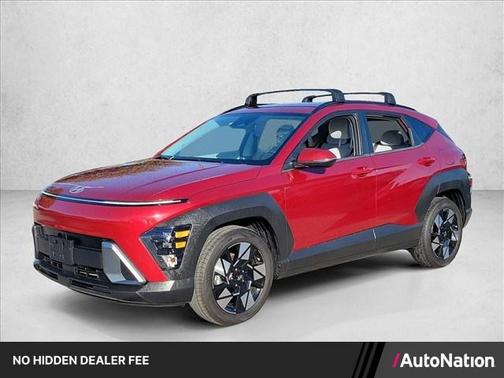 Ultimate Red Metallic 2025 Hyundai KONA SEL