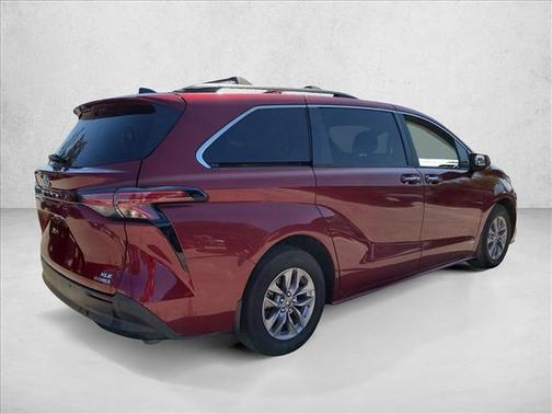 Ruby Flare Pearl 2021 Toyota Sienna XLE 8 Passenger