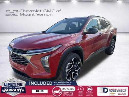 Red 2026 Chevrolet Trax 2RS