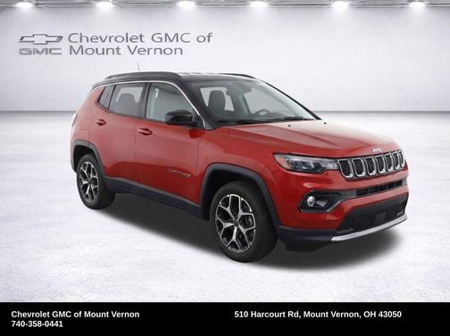 Red 2026 Jeep Compass Limited
