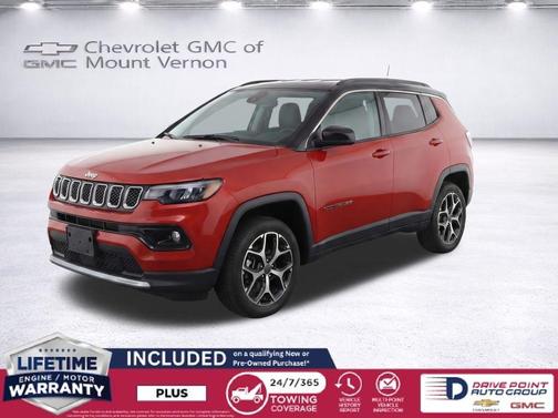 Red 2026 Jeep Compass Limited