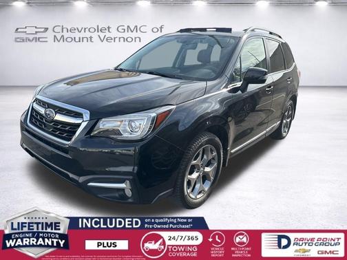 Crystal Black Silica 2018 Subaru Forester 2.5i Touring