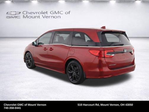 Radiant Red 2023 Honda Odyssey Sport