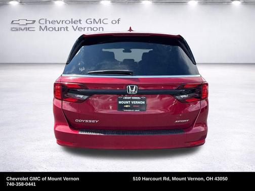 Radiant Red 2023 Honda Odyssey Sport