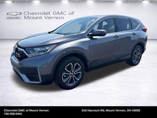 Gray 2021 Honda CR-V EX-L