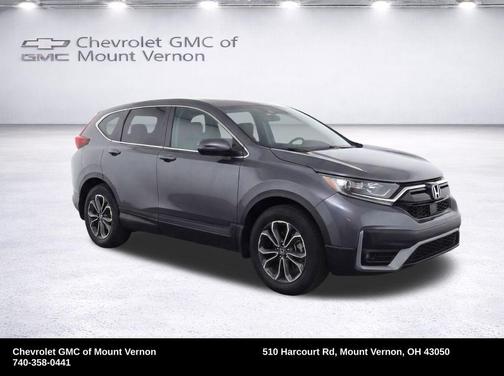 Gray 2021 Honda CR-V EX-L