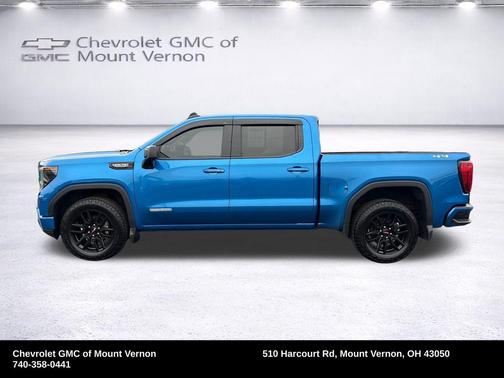 Dynamic Blue Metallic 2023 GMC Sierra 1500 Elevation
